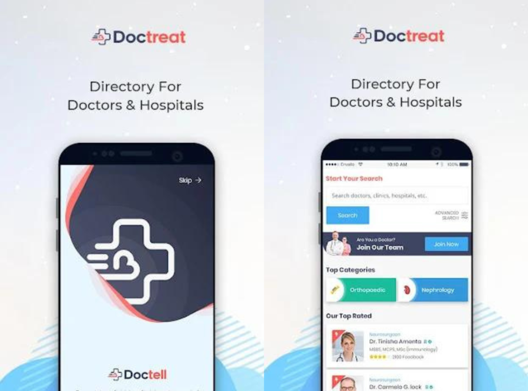 Doctreat Mobile App